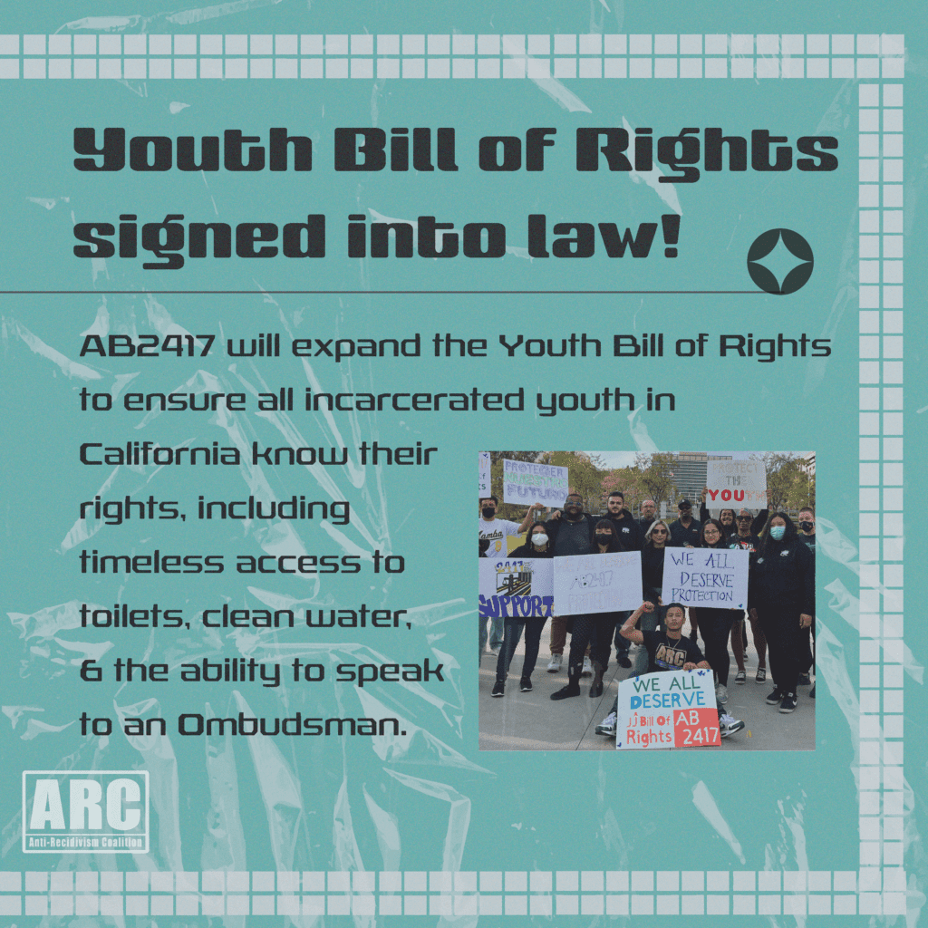 VICTORY! Gov. Newsom Signs 2022 Reforms Into Law. Anti Recidivism